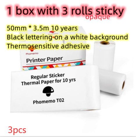 Portable Mini Thermal Label Printer Home Photo Printer Student Wrong Question Printer Bluetooth Mini Label Printer Price Tag